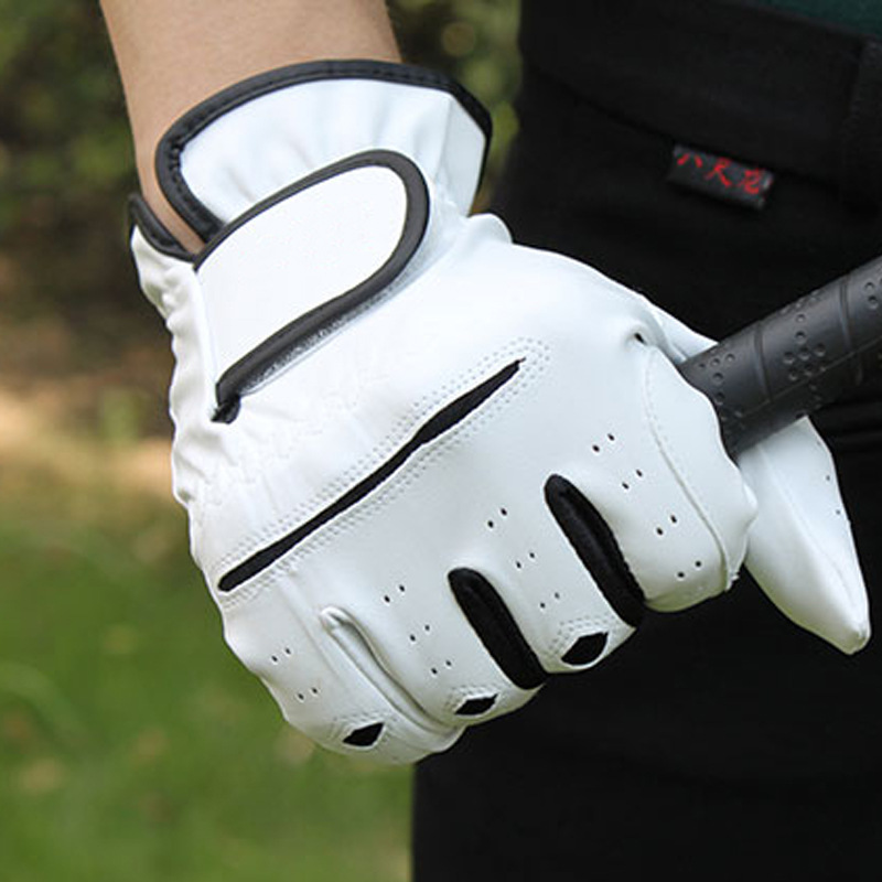 Autumn and Winter Gloves White Equestrian Riding Golf Non-Slip Breathable Sheepskin Warm Gloves Source Manufacturer