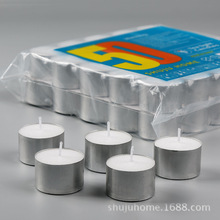 雅风无烟压制蜡烛厂家批发50个装跨境茶蜡燃烧8小时表白蜡烛批发