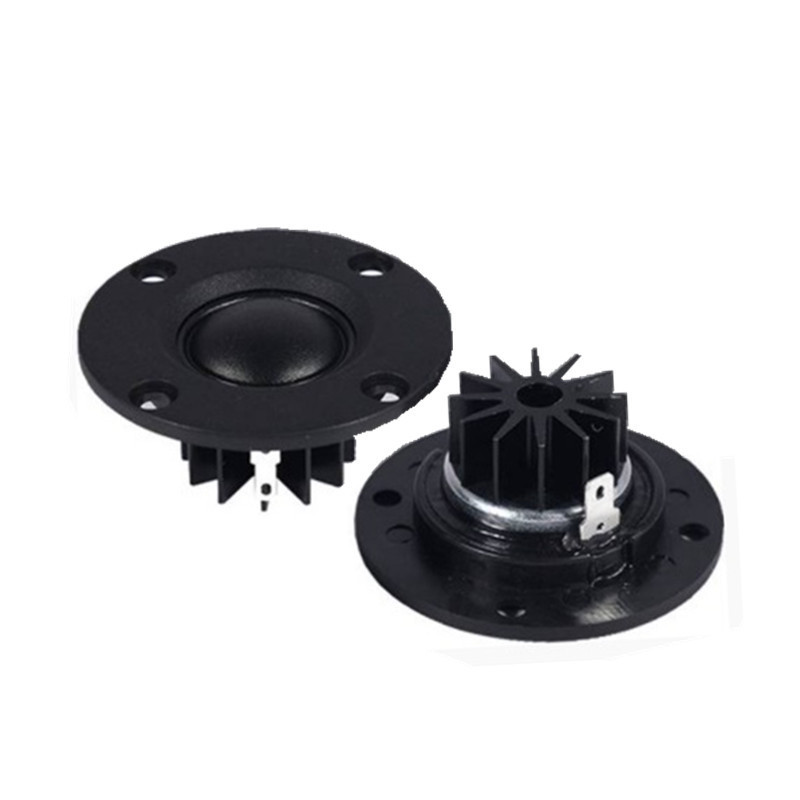 2-Inch 6-Ohm 30-Watt Neodymium Magnetic Tweeter Strong Magnetic Audio High-Frequency Speaker with Aluminum Heat Sink Speaker Box