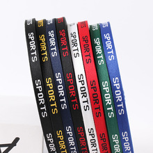 1cm涤纶密纹提字织带电脑提花sports运动风服装后领压条包边带