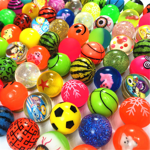 mixed rubber bouncy ball