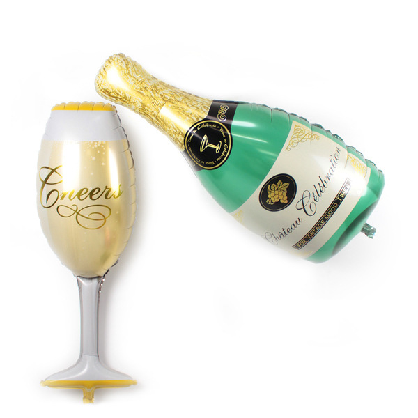 Wine bottles Wine Balloon Champagne Bottle Champagne Cup Aluminum…