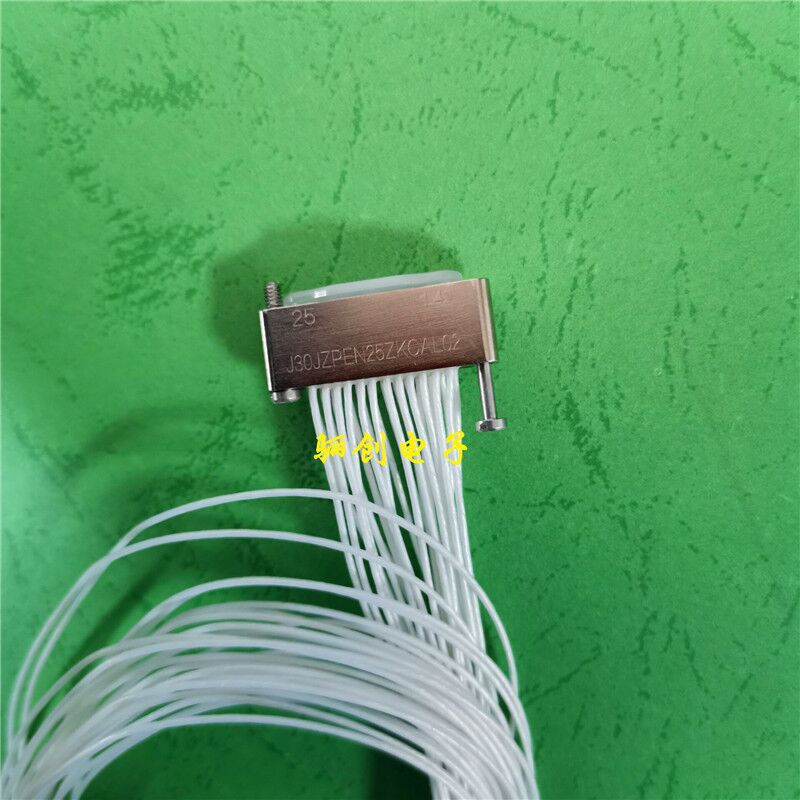 微矩形连接器J30JZPEN74ZKCA000  30CM压接式插头接插件新品销售