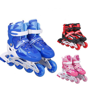 Skates children's skates men and women overseas Chinese abundant roller skates adult pulley skates manufacturers wholesale stall supply