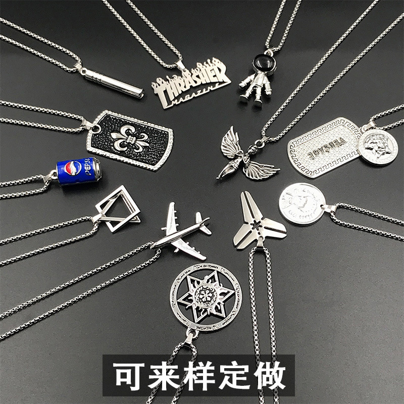 creative necklace stainless steel