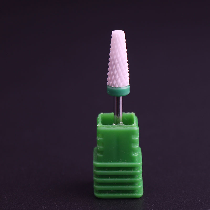 Una sola cabeza de molienda de cerámica cónica, una cabeza de molienda de cerámica plana, una máquina de molienda eléctrica, reparación de uñas