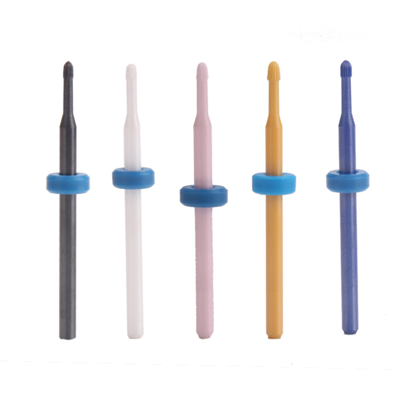 cabeza de molienda de cerámica de uñas de trigo tipo granular accesorio de molienda eléctrica de cerámica especial de eliminación de la piel muerta de las uñas taladro