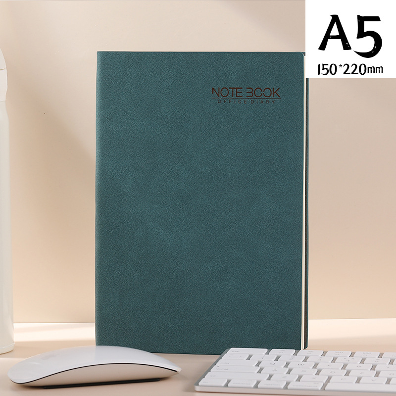Engrosado cuaderno personalizado hebilla creativa suave diario de cuero al por mayor de negocios A5 Notebook logotipo personalizado