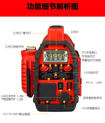 12V car emergency start power Kempinq və səyahət - 71-lead-acid-battery-for-use-below-20-displacement