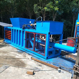 立式半自动废纸液压打包机图片 自动回收垃圾液压打捆机 厂家供应