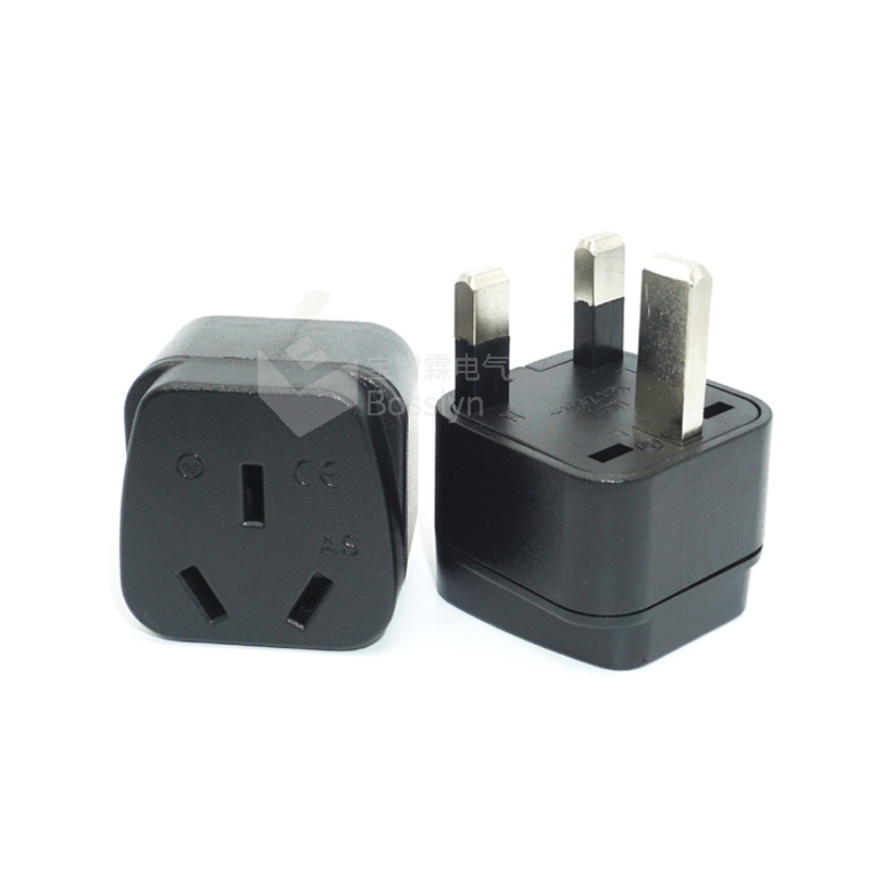广州厂家批发转换插头英标  港版英式转澳标插座转换器 13A