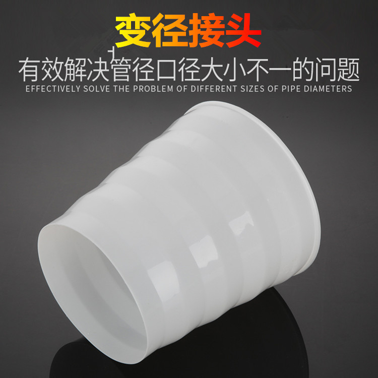 抽油烟机排烟管变径圈排风管转换头止逆阀变径器大小转接头