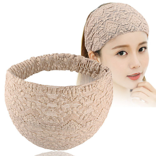 Wide Edge Covering White Hair Fragments, Stretchy Hair Band, Fashionista Face Washing Outing Simple Anti-Slip Hair Press Hair Accessory Head Scarf for Women