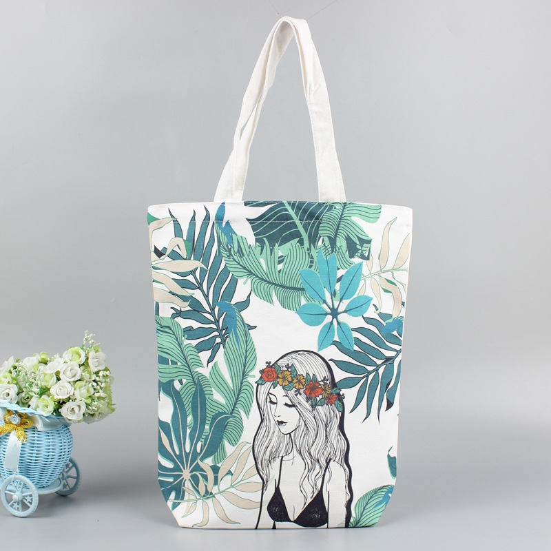 创意广告手提帆布袋 印刷加厚个性简约学生全棉手提帆布袋