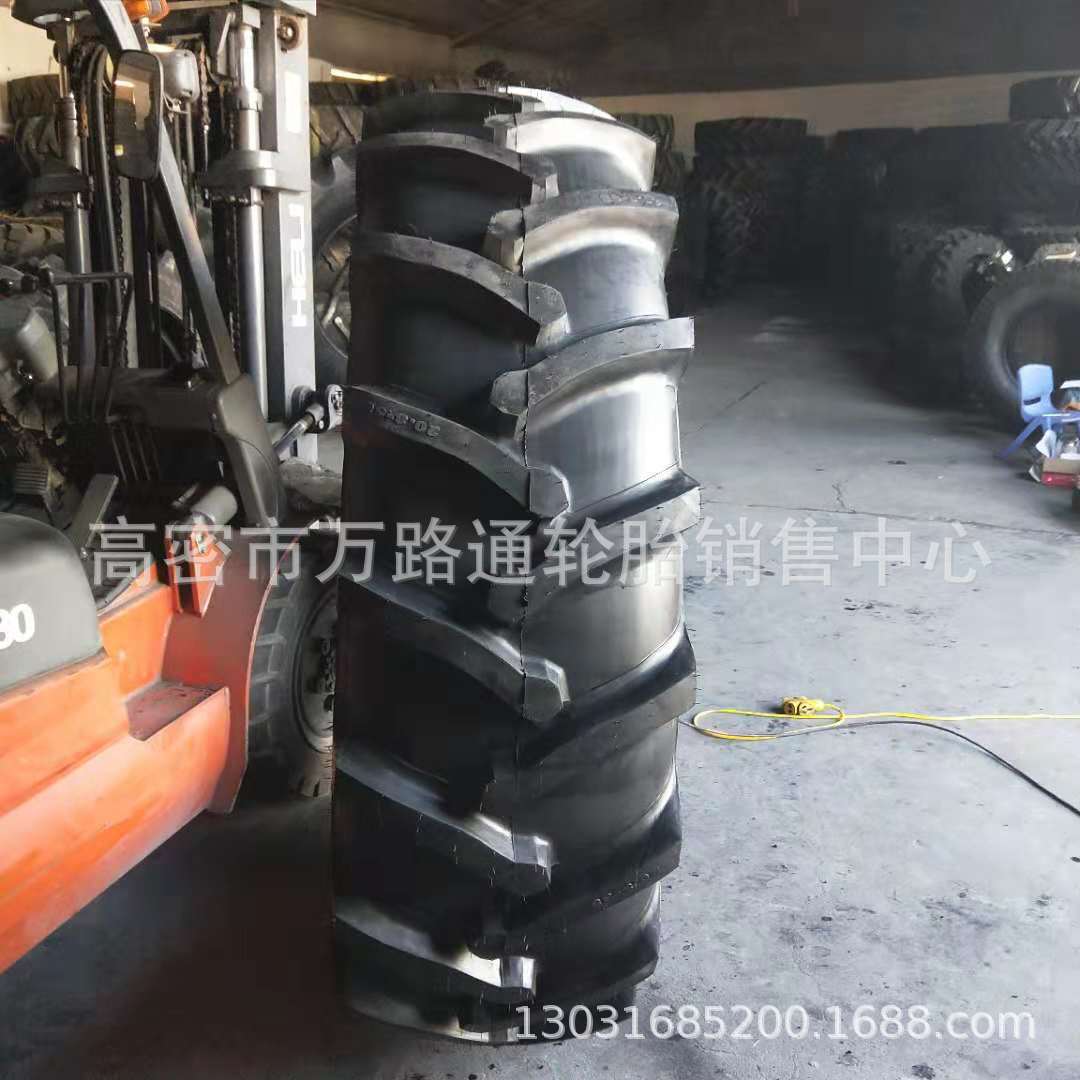 东方红雷沃拖拉机轮胎20.8-38轮胎人字花纹农用机械16.9-28轮胎