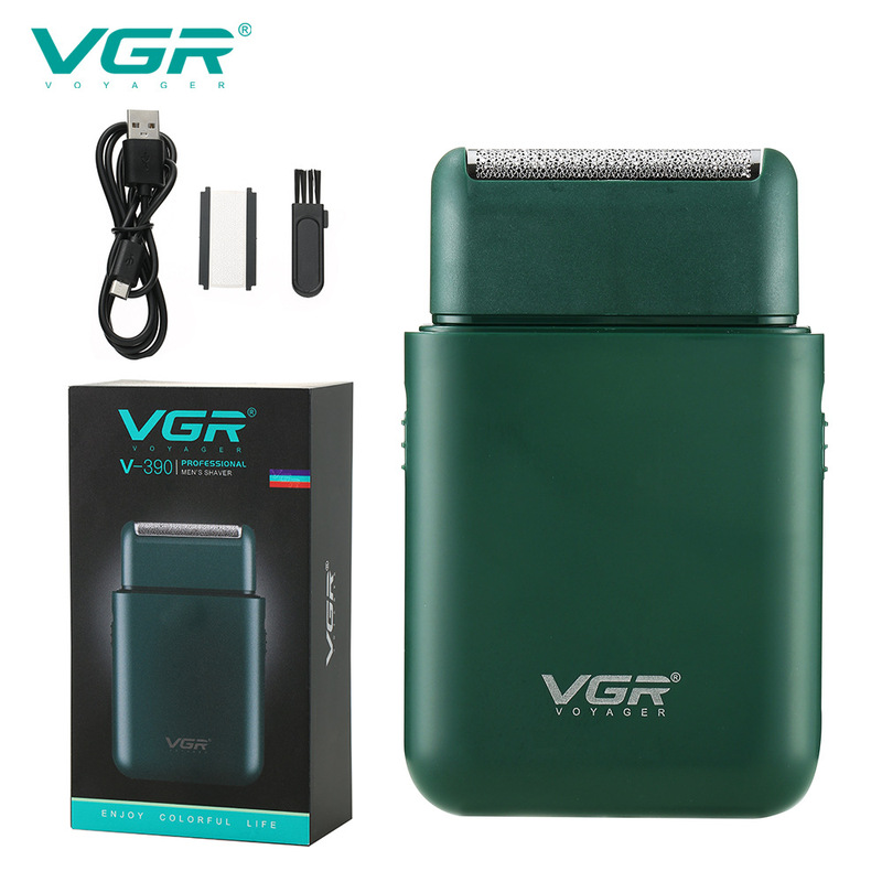 VGR390 Car Razor Portable Razor Men's Electric Mini Push White Reciprocating Shaving VGR390 Car Razor Portable Razor Men's Electric Mini Push White Reciprocating Shaving