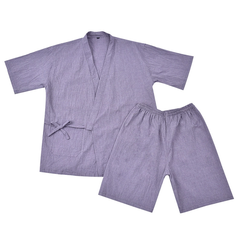 Short set, bathrobe, cotton pijama, for beloved