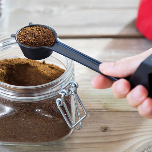 Creative cartoon giraffe-shaped coffee spoon, cute coffee bean powder measuring spoon, measuring plastic small spoon