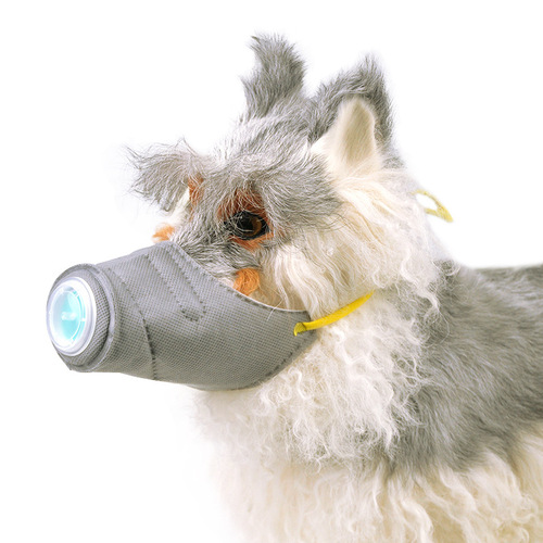 Pet anti-smog pollution anti-dust anti-barking dog muzzle Large and small dog mask healthy travel daily necessities