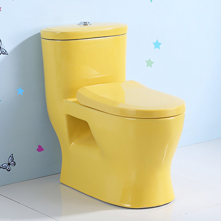Suministro directo de fábrica para niños de jardín de infantes de cerámica color inodoro niños de dibujos animados inodoro Mini Baño