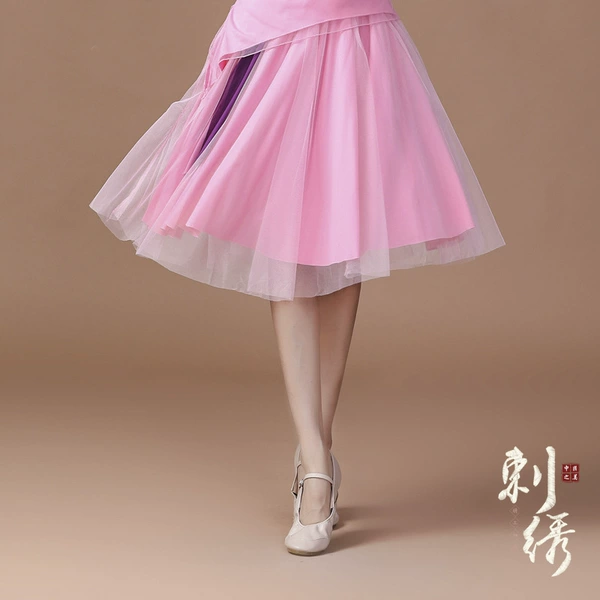 Pink skirt