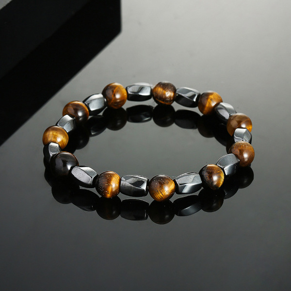 fashionable hexagonal magnetic bracelet for men and women