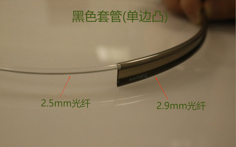 코어 2.5mm 블랙 슬리브 외부 3.8mm