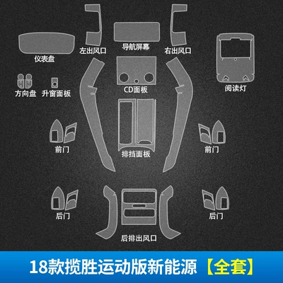 Automotive Film | Control Protection Film - stealth-transparent-18-range-rover-sport-edition-new-energy-full-set