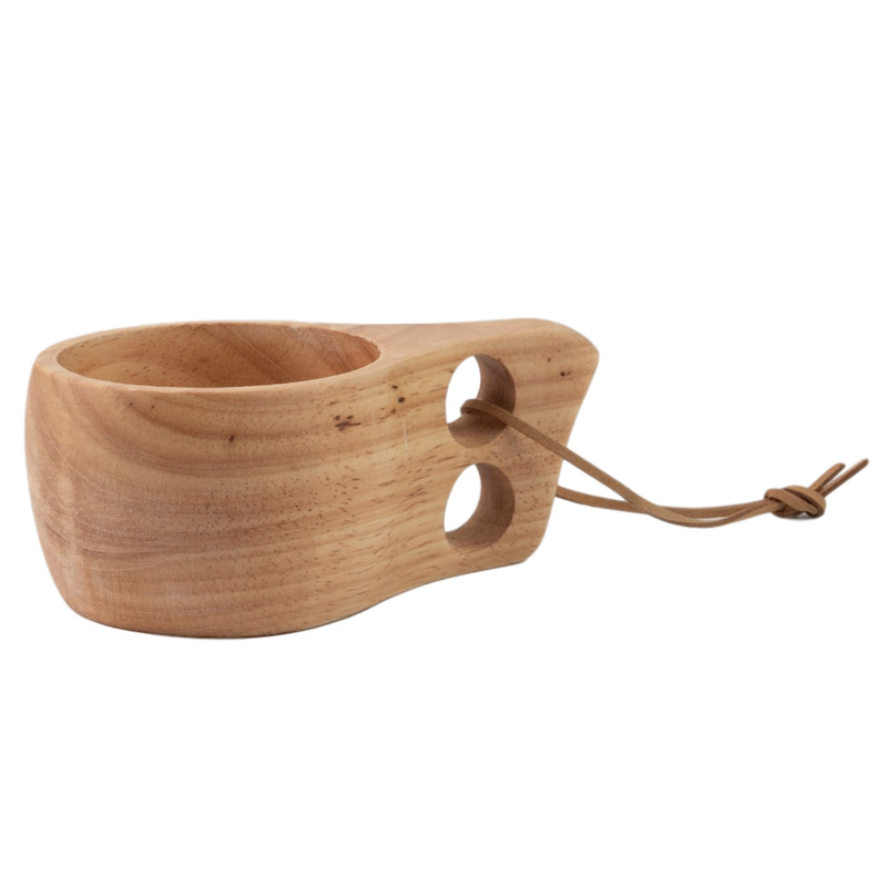 Daxin madera de caucho de bambú taza de leche taza de café taza de agua de madera natural Oficina taza portátil regalo japonés y coreano