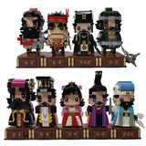 Lego, игрушка, кукла, конструктор, три царства, квадратная голова