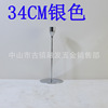 Wholesale European -style candlestick candlelight dinner 2cm long rod candle, romantic atmosphere decorative metal single -headed candlestick