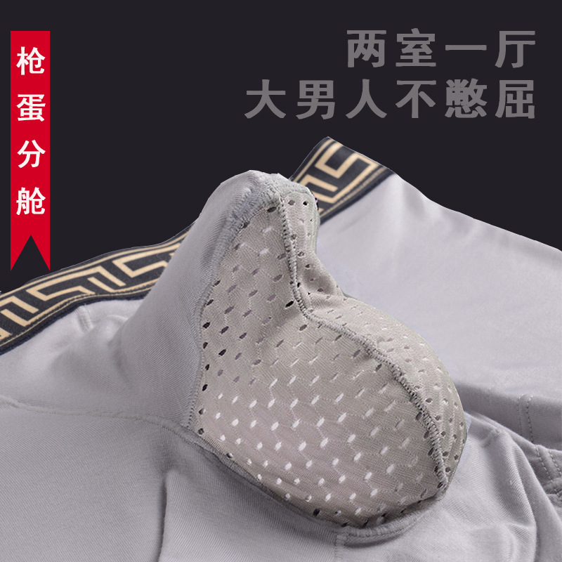 Summer new bullet separation men's underwear breathable thin modal boxer shorts warehouse shorts a generation of hair