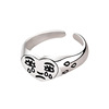 Retro one size ring, European style, suitable for import