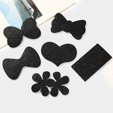 韩版个性魔法贴桃心形刘海碎发贴魔术贴简约时尚粘发器两元店专供