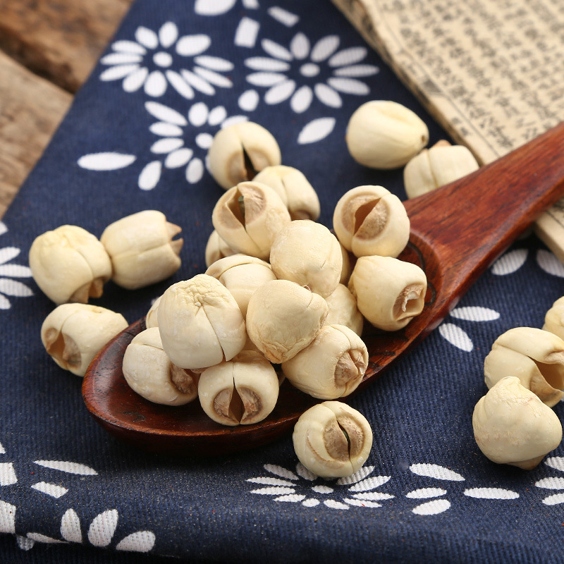 Factory wholesale Jianing white lotus seeds, base direct supply red skin lotus seeds dry goods, bulk new goods skinless white lotus seeds dry