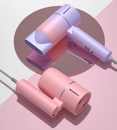 New style fashionable internet celebrity foldable hair dryer, negative ion hair dryer, household appliance, drop shipping