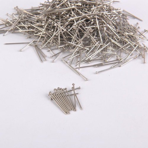 Factory wholesale 0#2 size nickel-plated office positioning pins, bulk steel pins, 1 kilogram