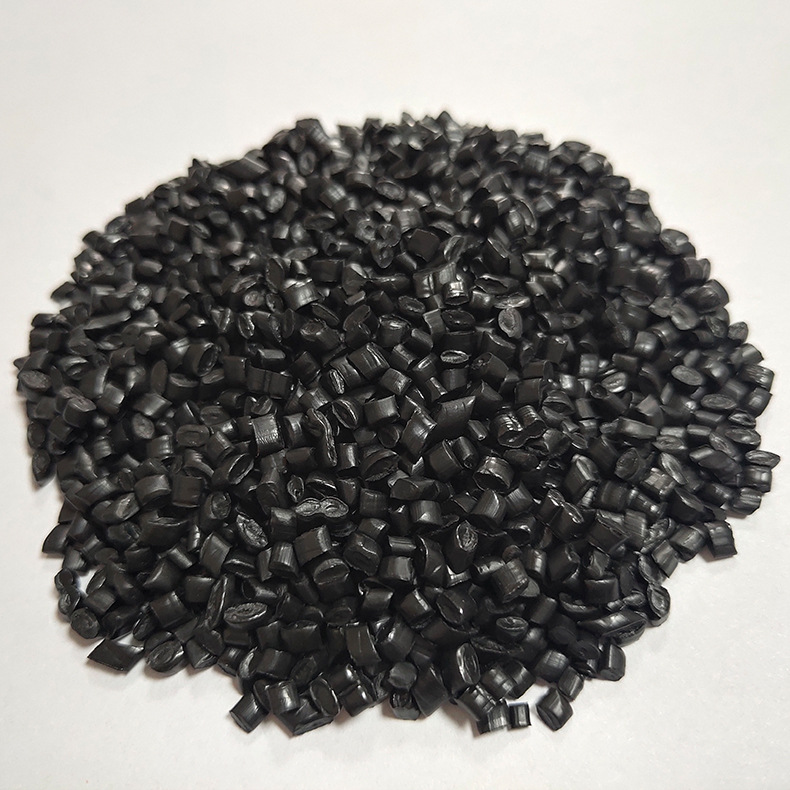 新款改性高熔指、高抗冲黑色PP再生料（1号）