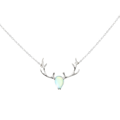 Necklace female clavicle chain student Korean version simple couple bestie necklace girl heart ins internet celebrity pearl gift