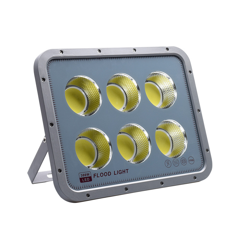 Luz de inundación led cob publicidad patio 300W iluminación proyección luz 600W al aire libre impermeable de alta potencia reflector