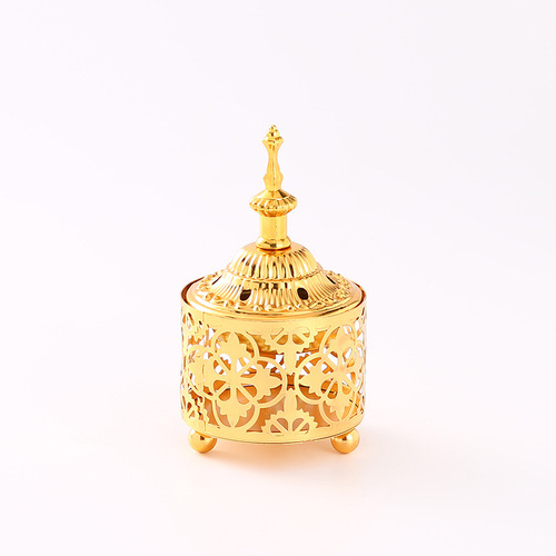  Creative Home Metal Accent Iron Incense Burner Fashion Indoor Aromatherapy Lamp Candle Holder Manufacturer Wholesale