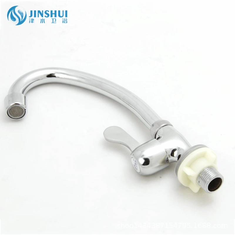 Завод оптовая сплав цинка одиночный холодный кухонный кран сплава небольшой вертикальный раковина кран