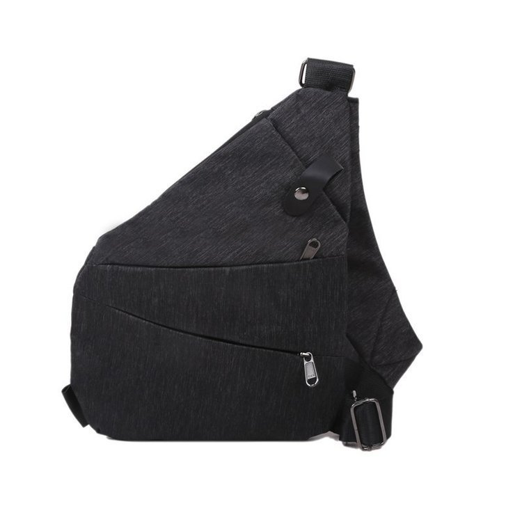Digital storage Gun Bag men's canvas chest bag messenger sports waist bag multifunctional service personal one shoulder anti-theft bag