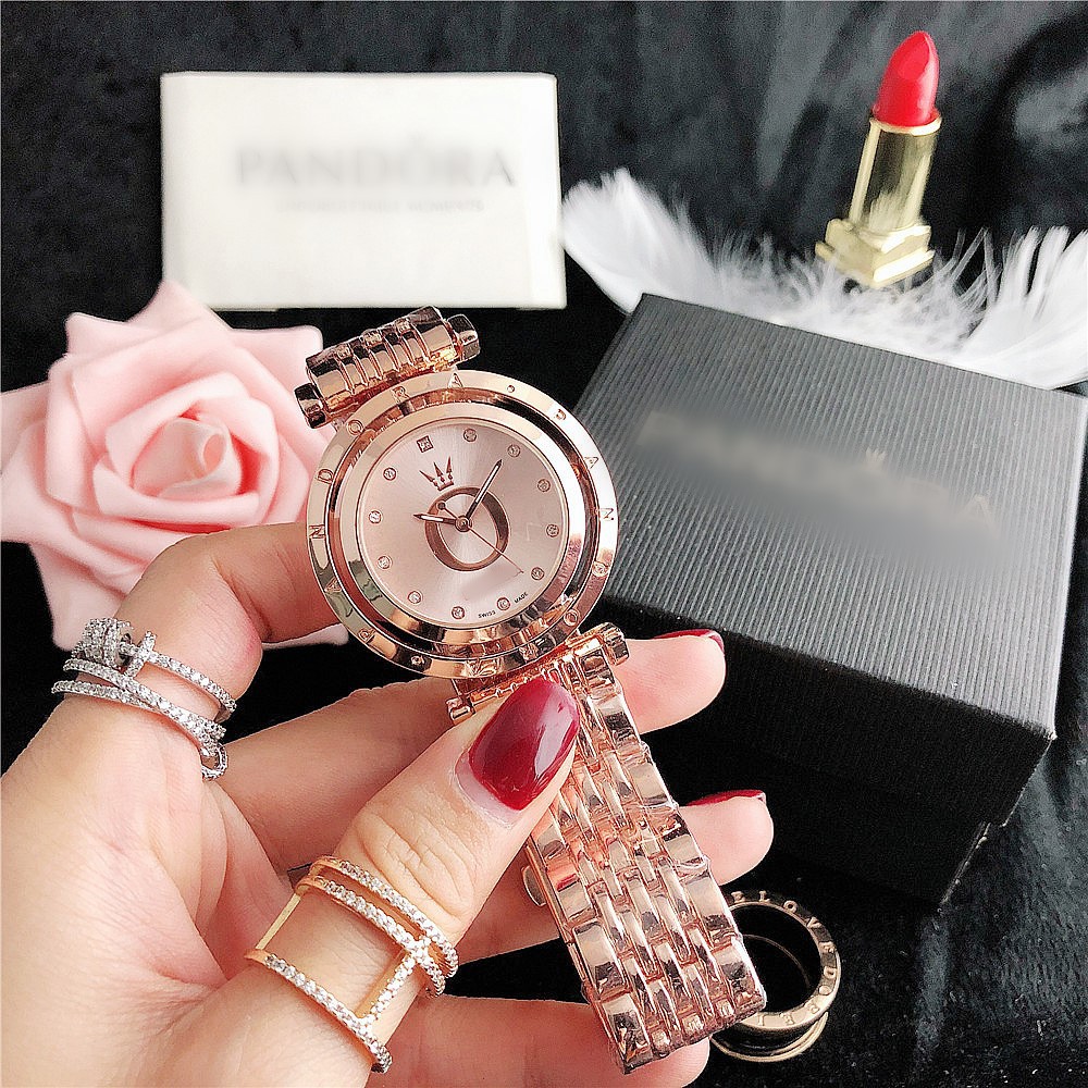 Watch for Women, Compact Steel Band, Popular Men's Multi-Functional Quartz Alloy Factory Stainless Steel Watch