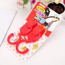 现货供应可360度旋转2枚入方便挂包无痕塑料挂钩多功能魔术贴挂钩