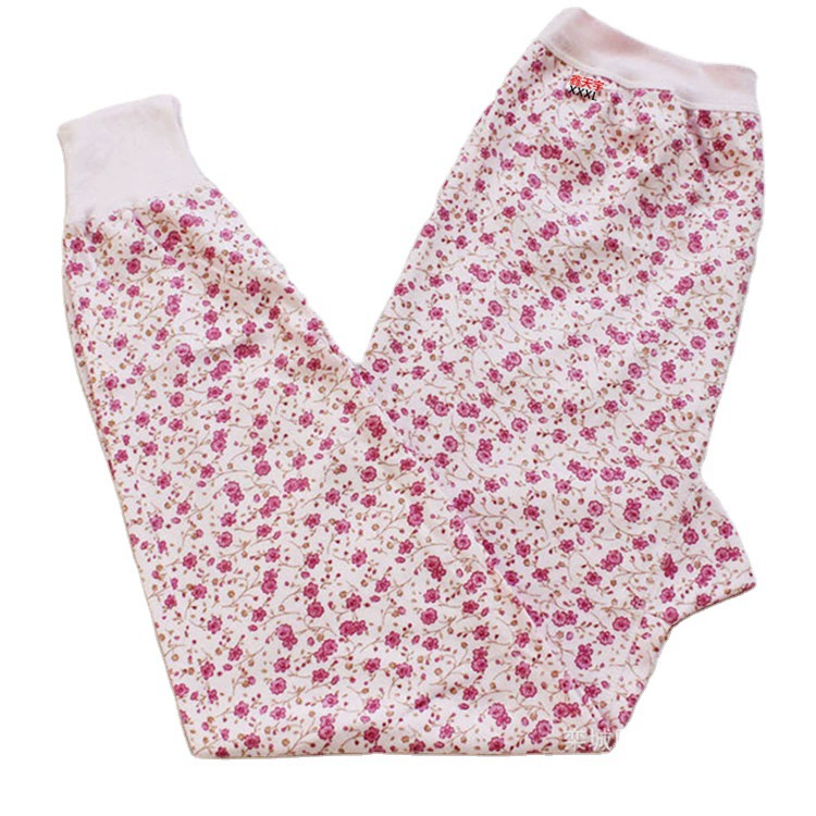 Thermal underwear, colored trousers, for middle age
