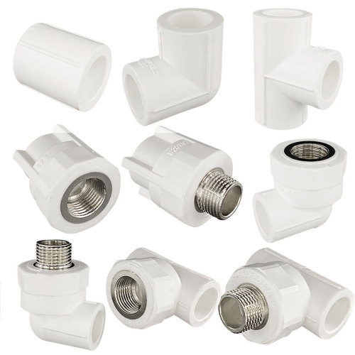 PPR pipe fitting 6mm 25, 4mm 20, 1 inch 32 inner and outer threads, direct bend, tee, water heating melt pipe parts