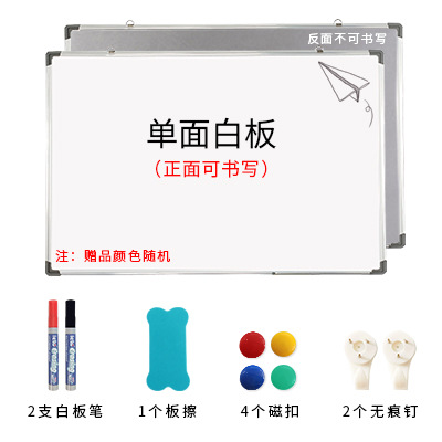 Hogar colgando pequeña pizarra infantil pintura graffiti tablero de escritura Oficina magnética de un solo lado formación de enseñanza pizarra negra