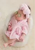 Fuchsia scarf, bathrobe
