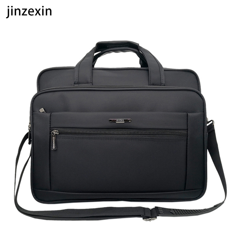 Men's Shoulder Bag Men's Briefcase 15-inch Portable Laptop Bag Crossbody Bag Cross-border Wholesale Printing